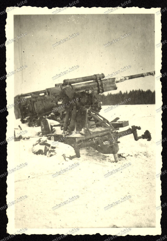 Foto-Russisches Flak-Geschütz-Russland-wehrmacht-2.WK