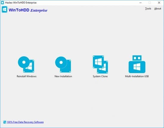 WinToHDD 5.5 Multilingual Enterprise / Professional / Technician Multilingual WD