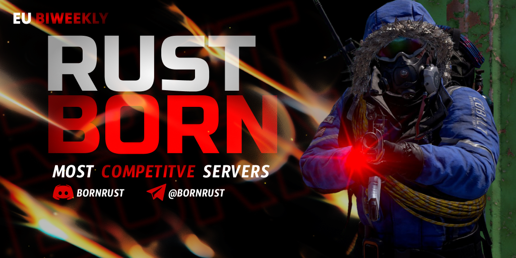 [EU] RustBorn - x2 | Nolimit | Loot++ x2
