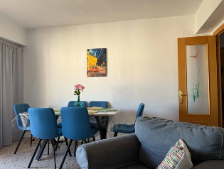 Eethoek met zeezicht