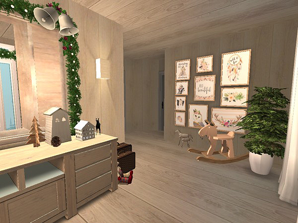 Hellohello: Domy - Stránka 4 Christmas-Chalet-interior-8