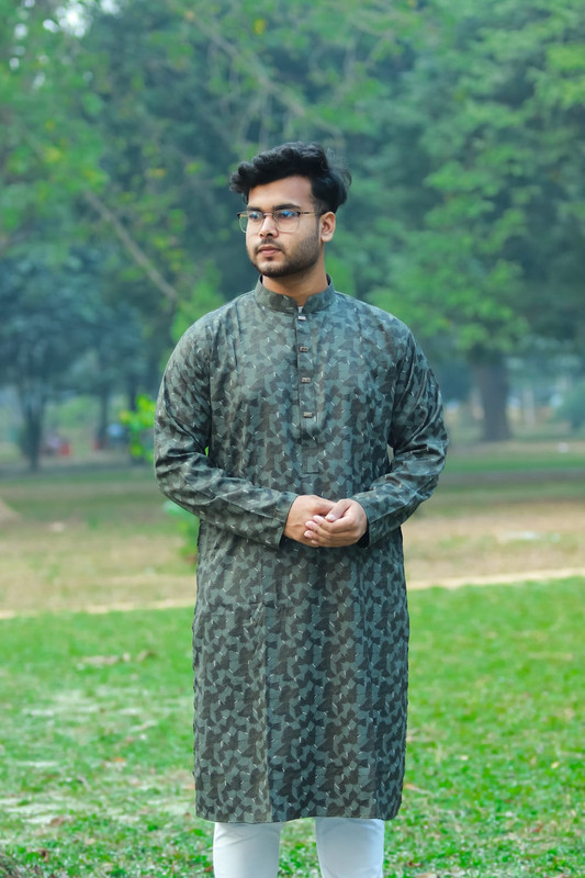 Cotton Printed Panjabi