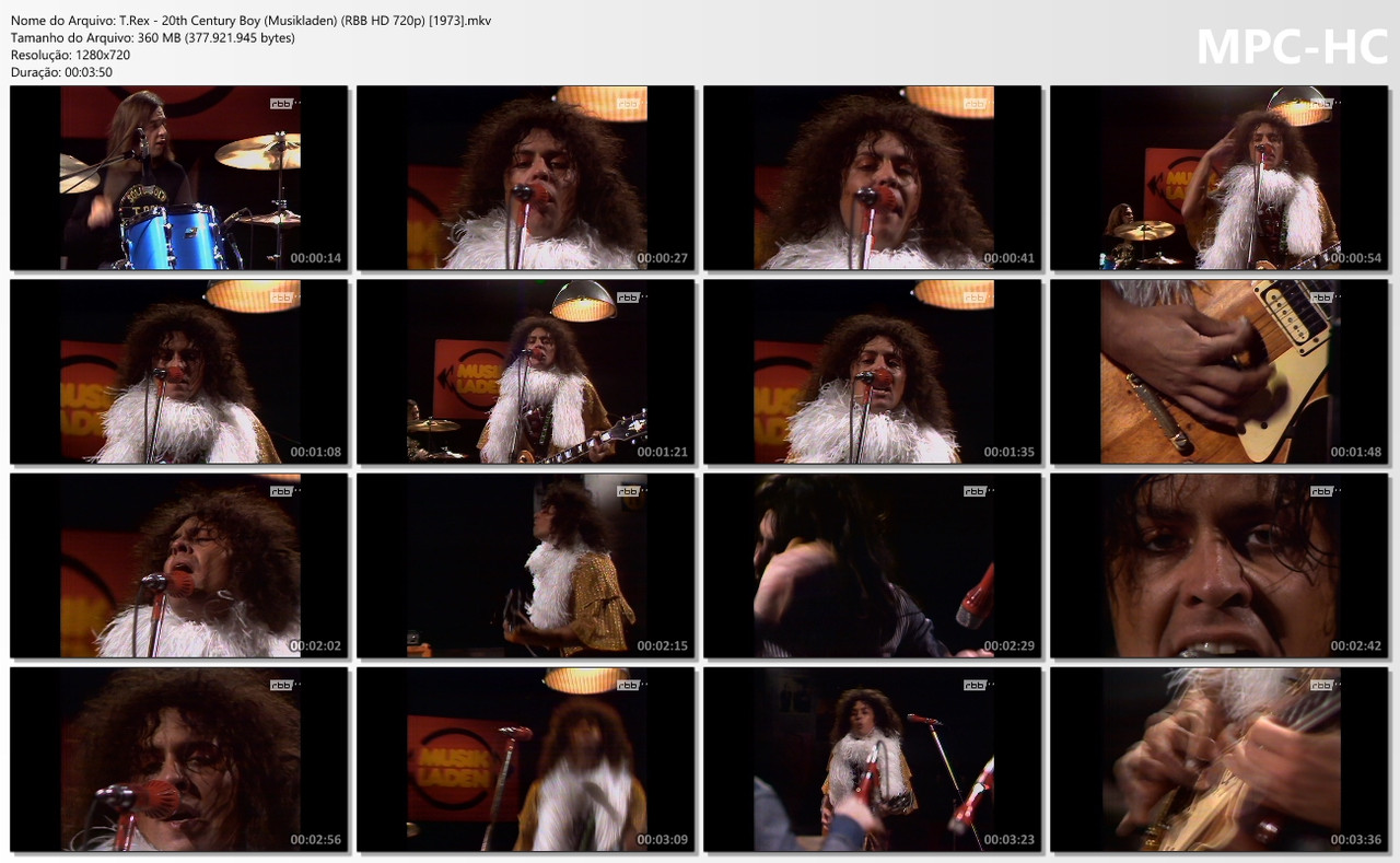 T.Rex - 20th Century Boy (Musikladen) (RBB HD 720p) [21.02.1973]