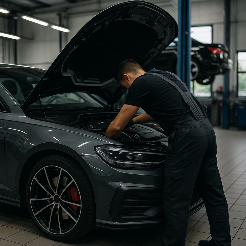 Service & controle – inspectie motorruimte