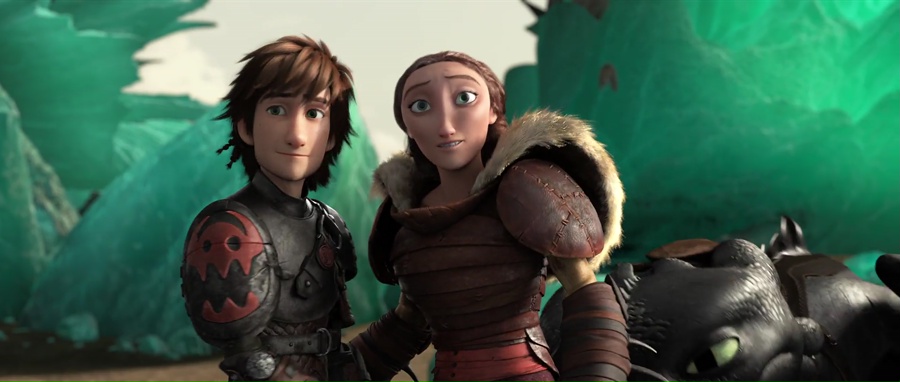 How to Train Your Dragon 2 2014 BluRay [Hindi + Tamil + Telugu + English] 480p, 720p, 1080p ESub Screenshot