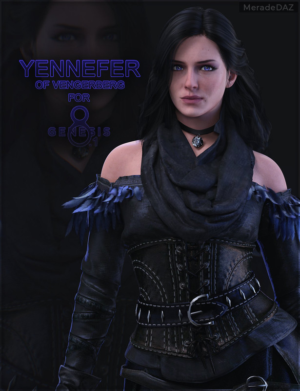 Yennefer of Vengerberg For Genesis 8 and 8.1 Female
