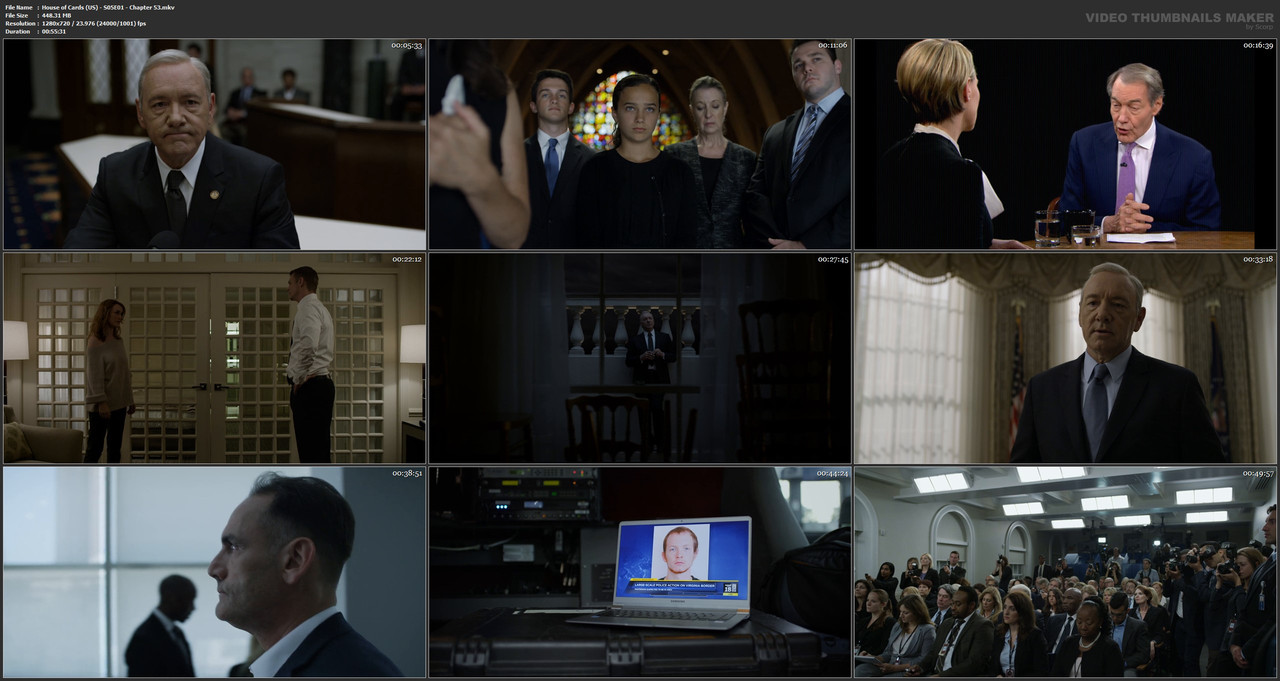 House of Cards (US) - S05E01 - Chapter 53.mkv