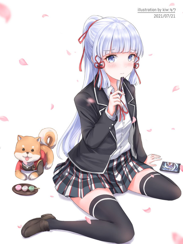 yukinoshita-yukino-kamisato-ayaka-and-hayami-saori-genshin-impact-and-1-more-drawn-by-kiw-kiu-2da