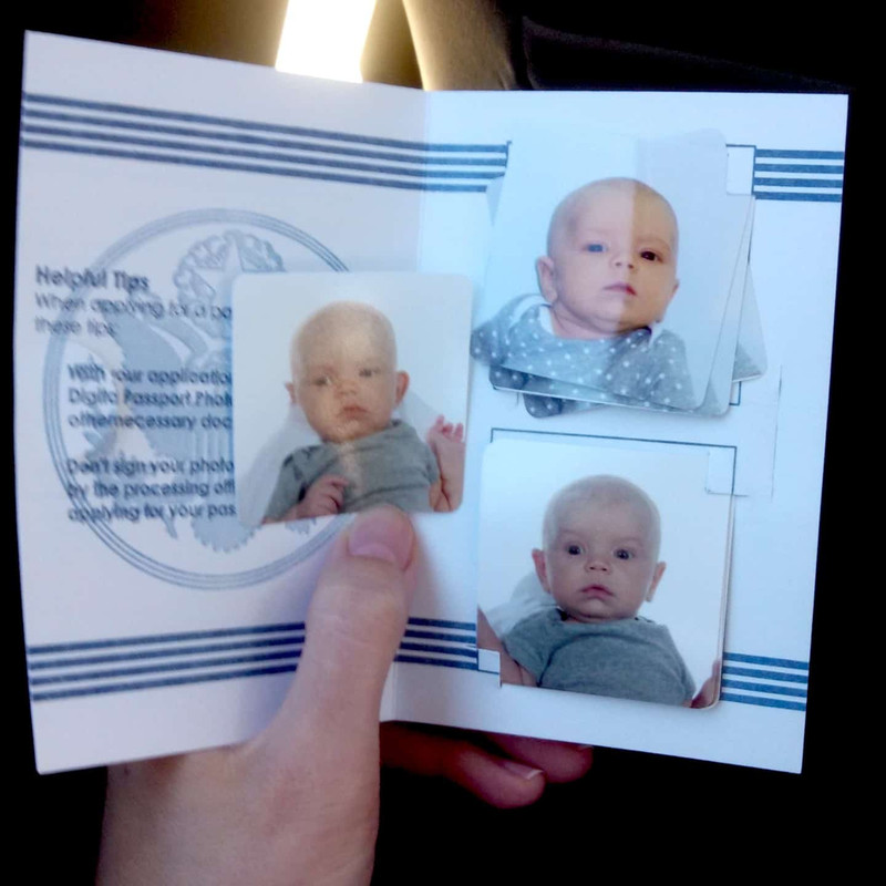 Perfect Baby Passport Photo