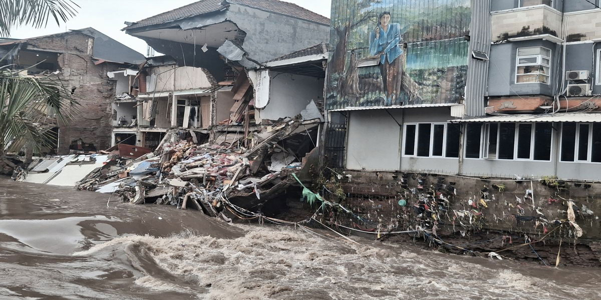 Banjir Besar Melanda Bali, Tercatat Sebagai yang Terparah Dalam Satu Dekade