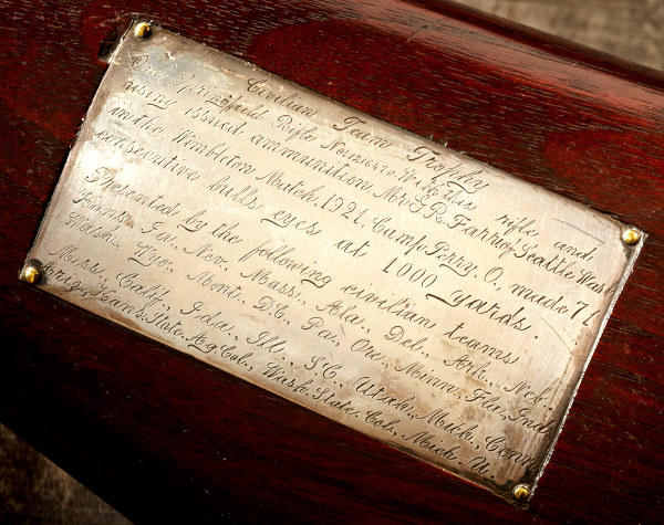 George Farr Camp Perry Record 1903 Springfield