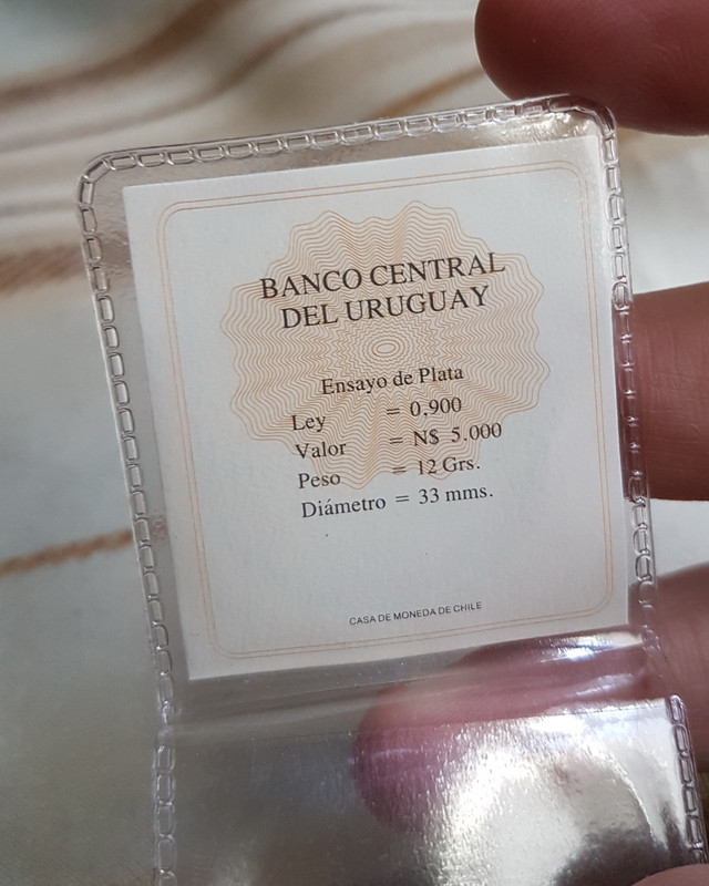 Uruguay •1981• N$ 5000 •Ensayo• 20210319-114333