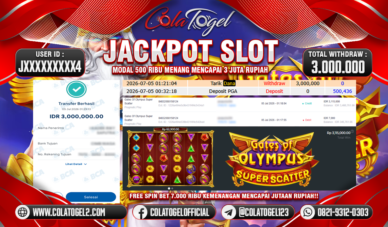 JACKPOT SLOT GACOR!!