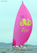 Yellow and pink go well together (Women's Sailing Festival 2024)
