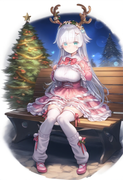 1girl, ks (xephyrks), ohlia, {kobayashi ritz}, reoen, [[liduke]],{{{{reindeer an s-1815099943