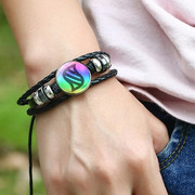 Round Zinc Alloy Bracelet Fashion Jewelry