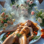 Garden wedding wom served Redhair spez 0 24