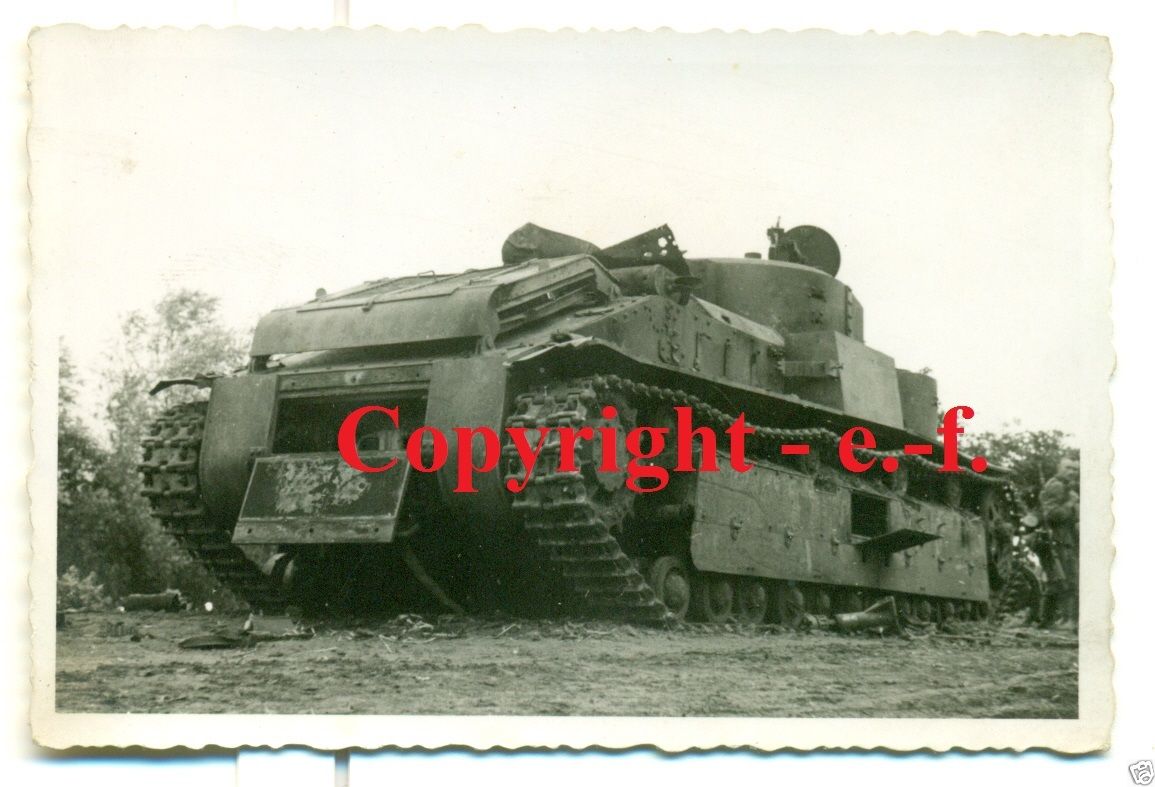 FOTO - PANZER - Russischer T-35 - Rückzug- Sowje