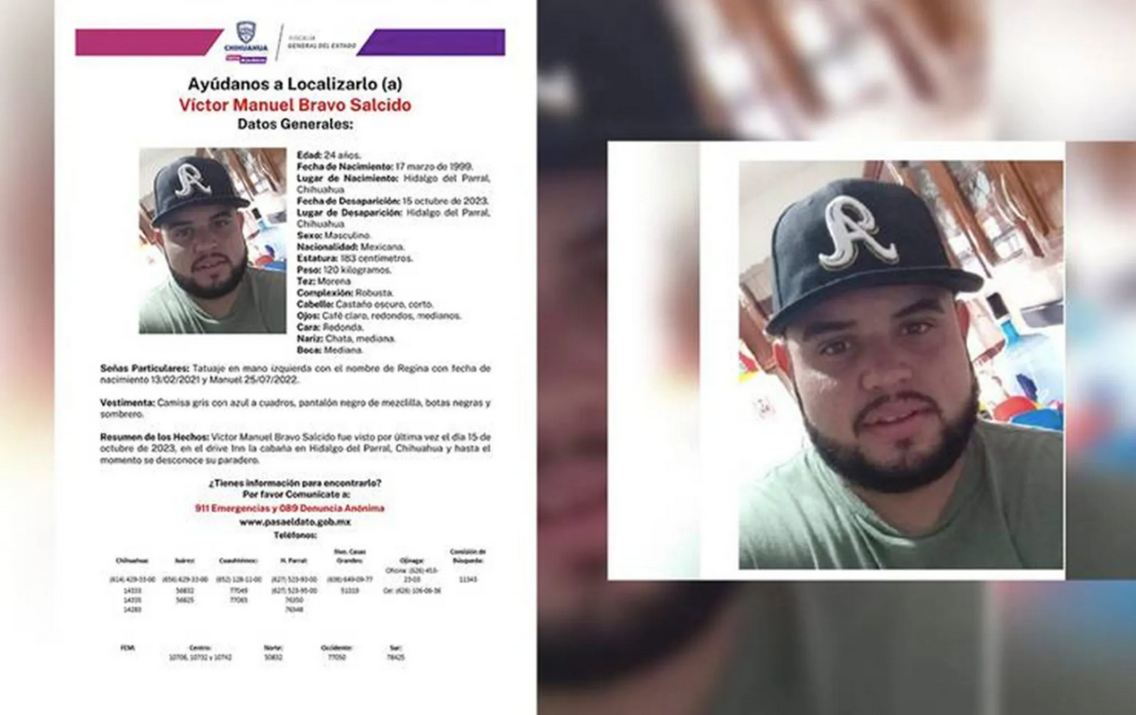 Tras secuestro de cantante en Chihuahua, FGE emite ficha de búsqueda