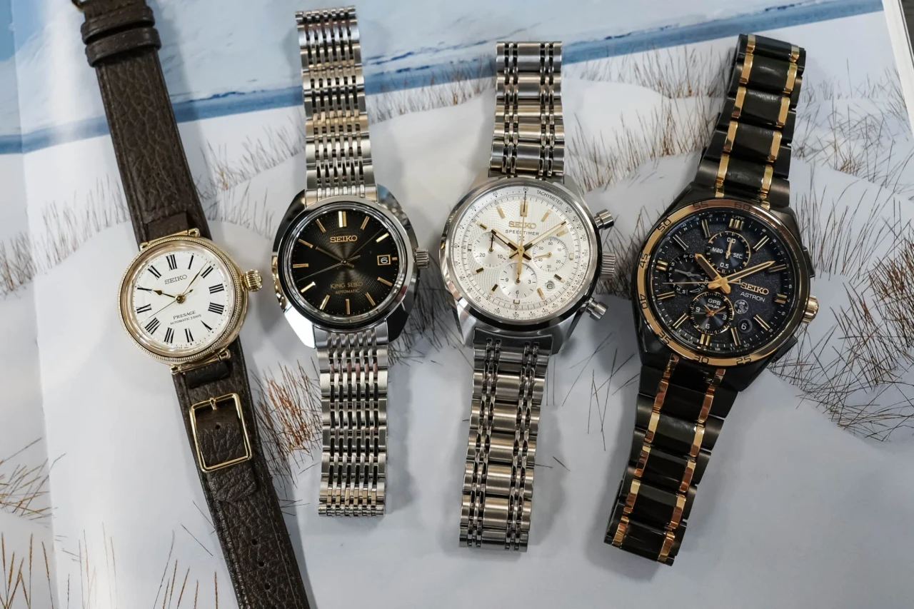 seiko 145th anniversary collection presage spb538 prospex srq059 king seiko sje121 astron ssh186 rev