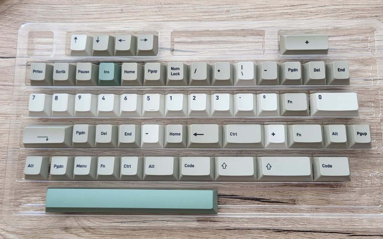 Cherry PBT dye sub Retro 9009 ~1.7mm - 900грн