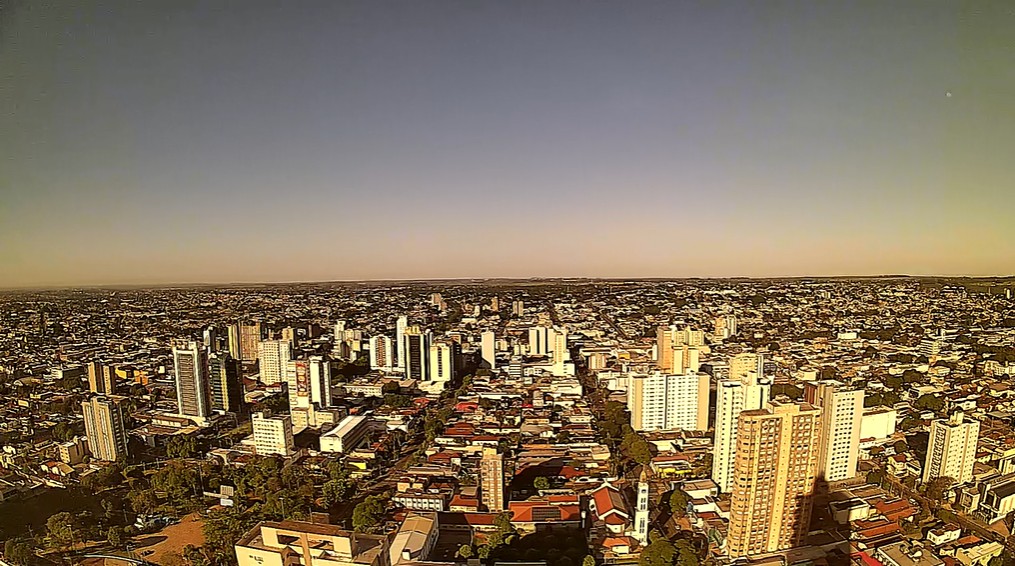 Campo Grande nesta manhã de quarta-feira