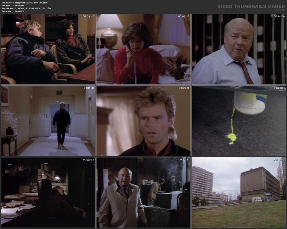 Macgyver S03e10 Blow Out.mkv