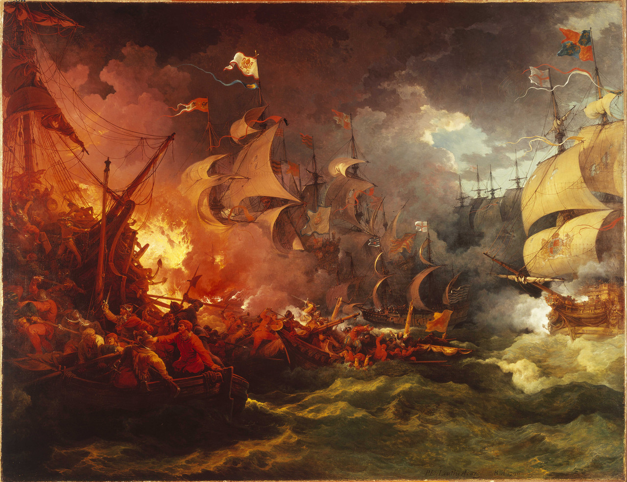 Loutherbourg Spanish Armada