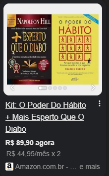 Screenshot of another book price for comparison.