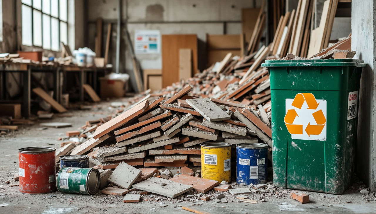 Вывоз мусора после ремонта