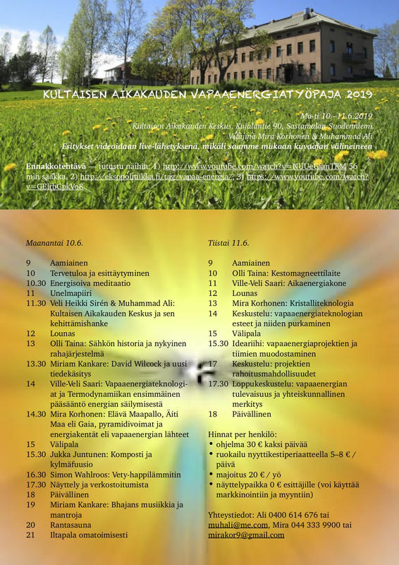 vapaaenergiatyöpaja 2019 ohjelma