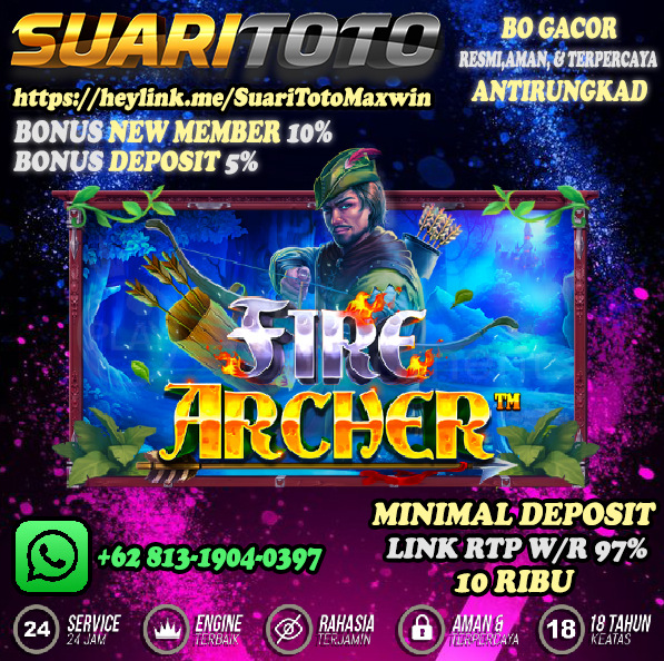 Situs Judi Slot Online Terbaik & Terbesar Fire-Archer