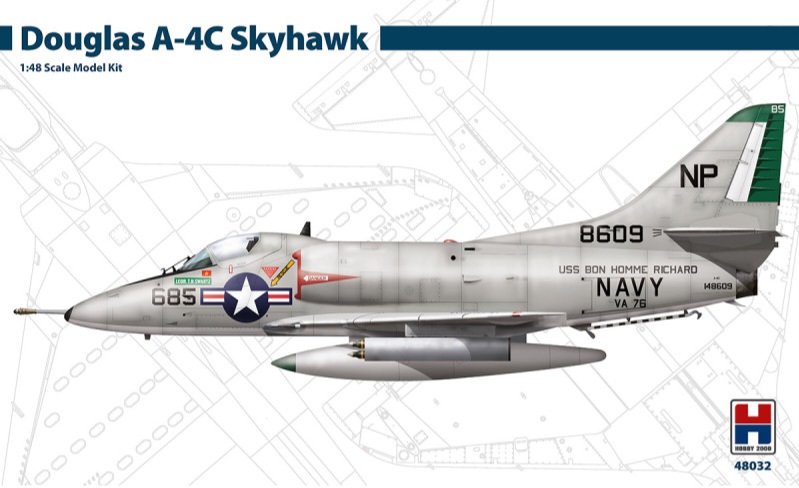 1/48 Hobby 2000 A-4B/C Skyhawk (Hasegawa) - The Rumourmonger
