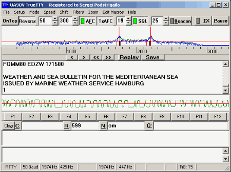 DXSoft TrueTTY 3.30