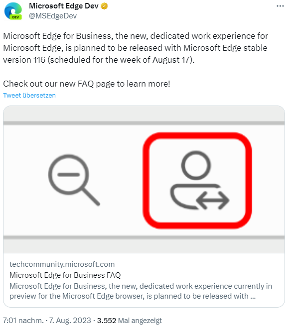 Microsoft Edge for Business FAQ
