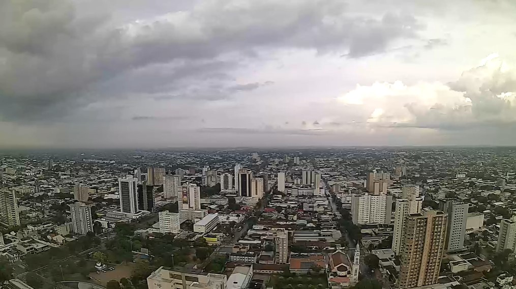 Campo Grande nesta manhã de segunda-feira