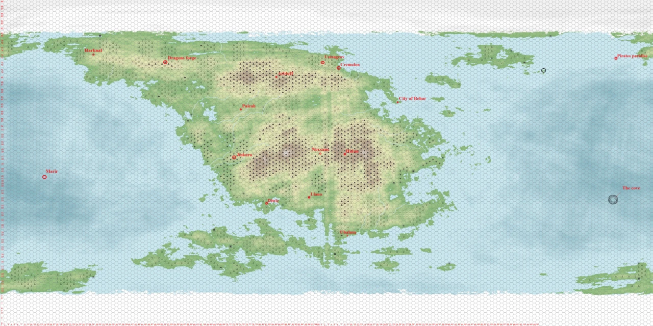 lustria world map