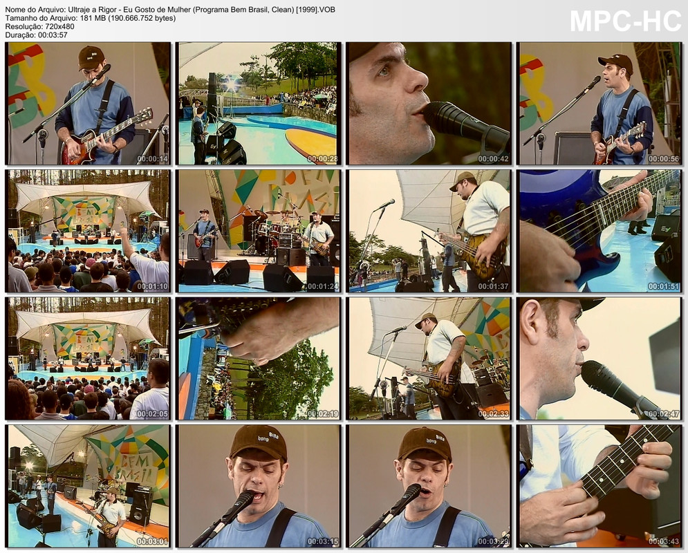 Ultraje a Rigor - Eu Gosto de Mulher (Programa Bem Brasil, Clean) [1999]