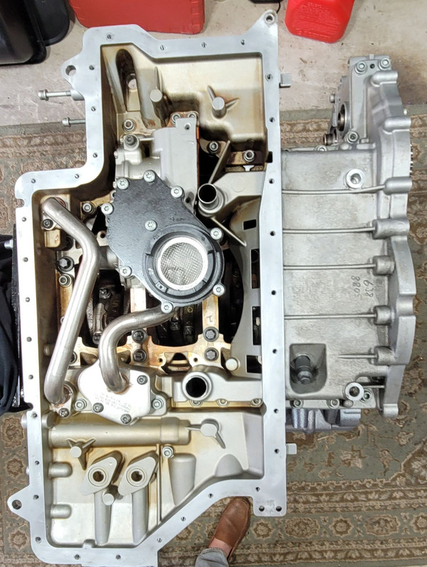 16 oil pump installed