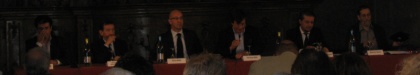 Il tavolo delle istituzioni