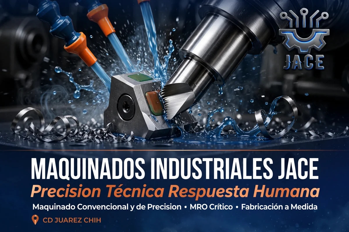 Taller de maquinado CNC y equipo industrial Maquinados Industriales JACE