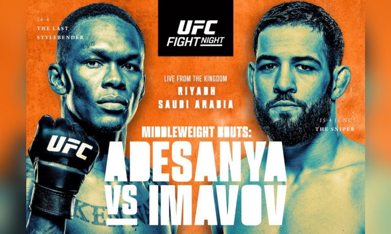 Пуснаха постера за UFC Fight Night: Адесаня - Имавов