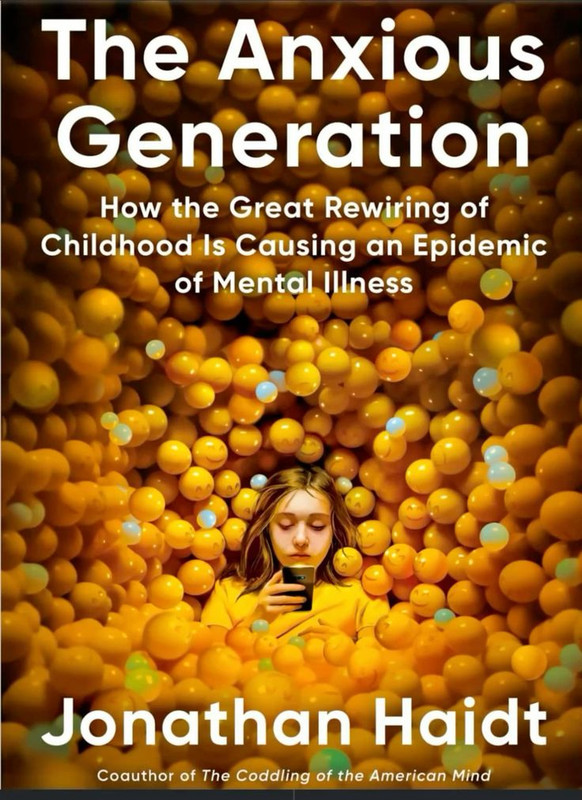 The Anxious Generation Book Cover