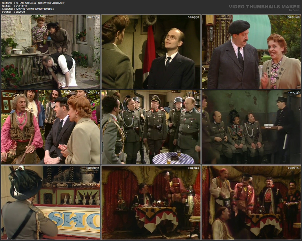 71 - Allo Allo S7e10 - René Of The Gipsies.mkv