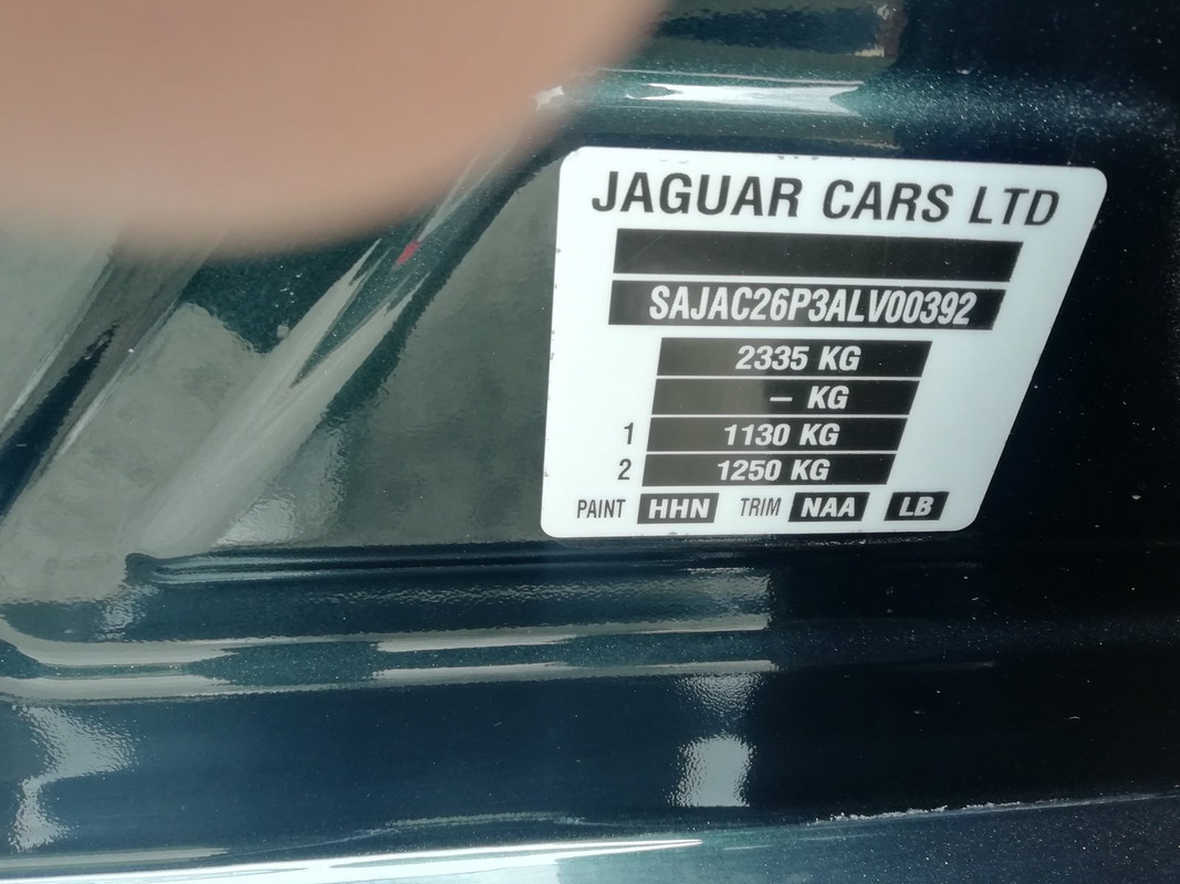 Interior trim code Jaguar Forum