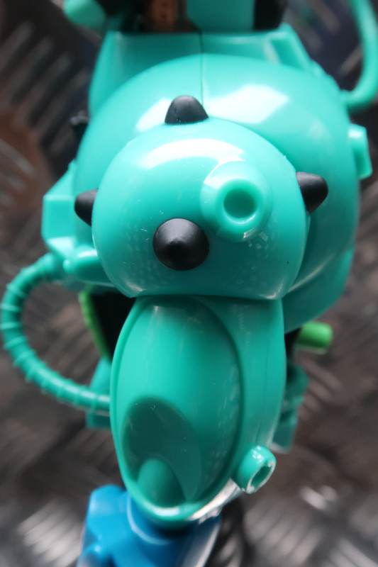 Different close up photo shots of the Turquoise Robot. CA6-ADC9-D-B5-A0-4483-9-D3-C-E2-B86-C83876-D