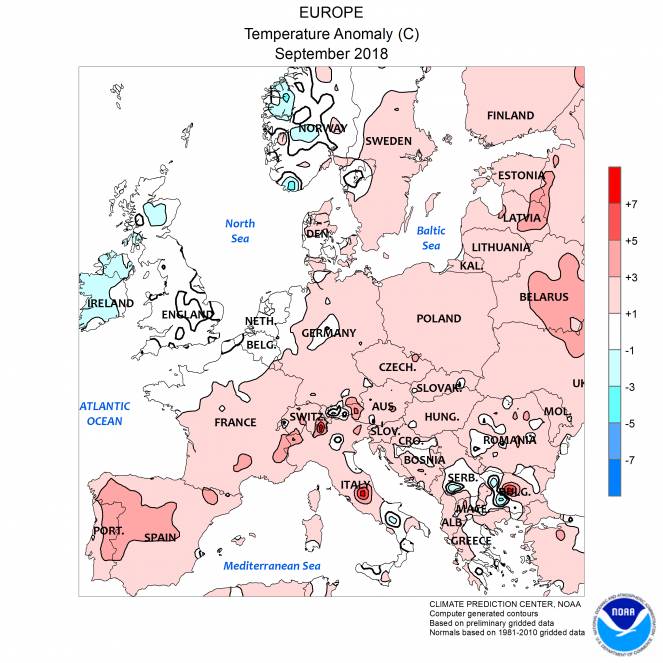 Temperature Medie Europa