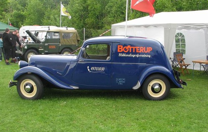 Fourgon 11 BL 50 Citroen bleu inc-354 2