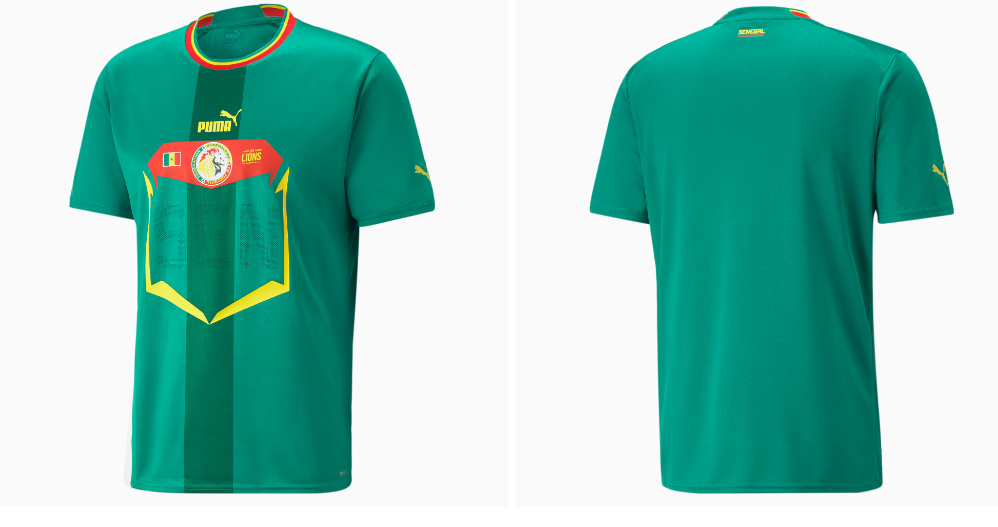 Camiseta Senegal alternativa