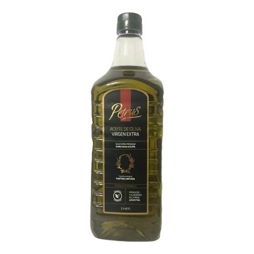 ACEITE DE OLIVA PETRUS x 2 L x (4u)